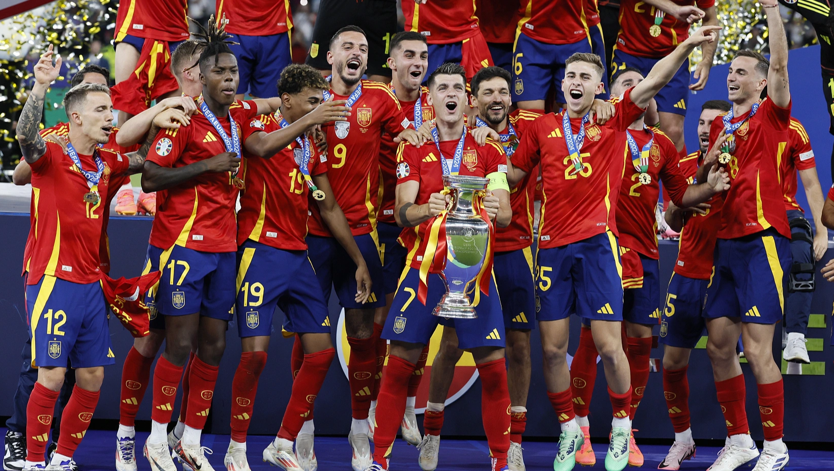 英格兰PK比利时，夺得欧洲杯冠军