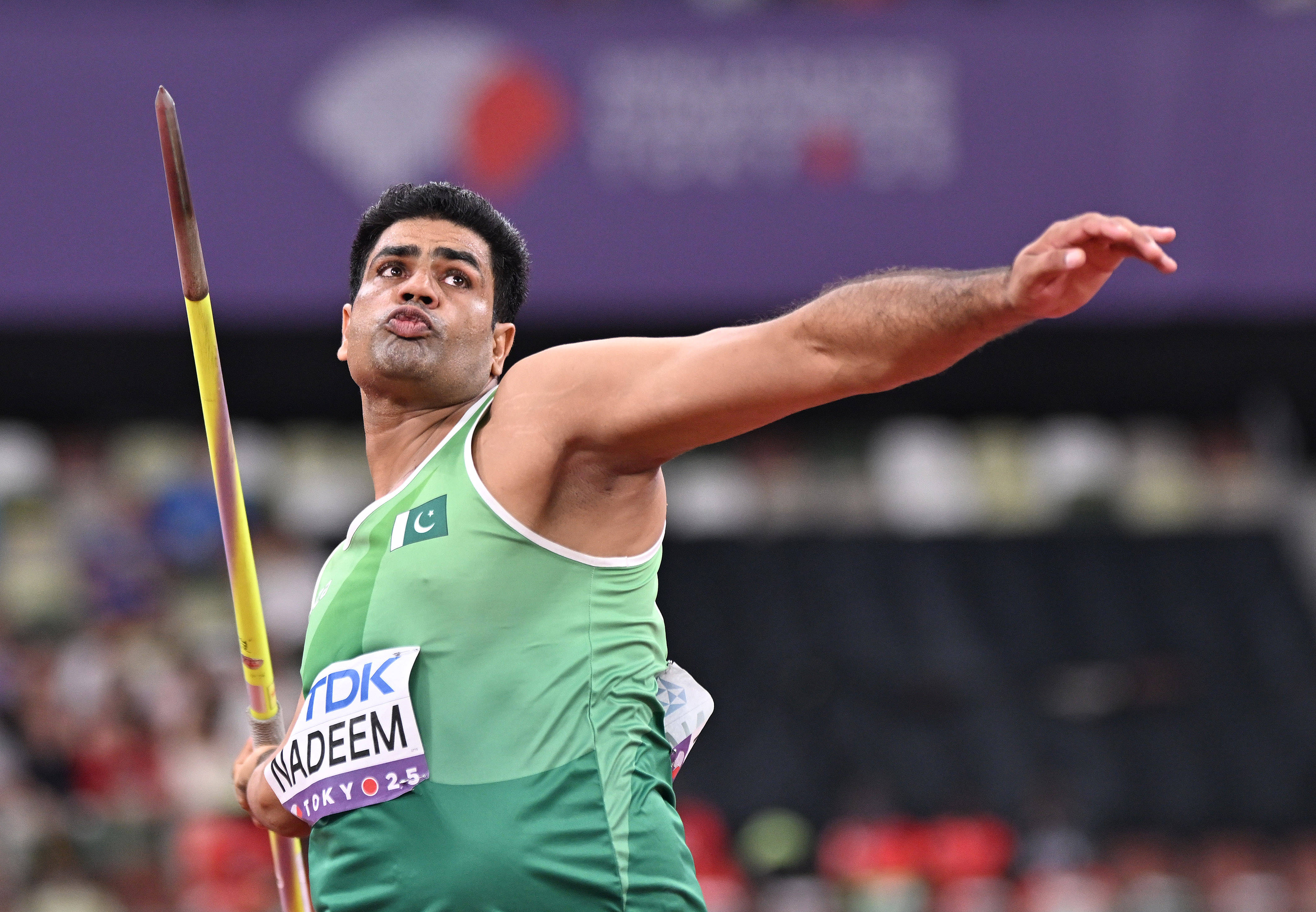 巴基斯坦田径选手强劲发力，创造奇迹